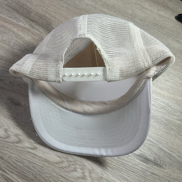 VTG 1985 World‎ Series Snapback Hat MLB Royals Cardinals White Trucker Cap - Picture 4 of 7